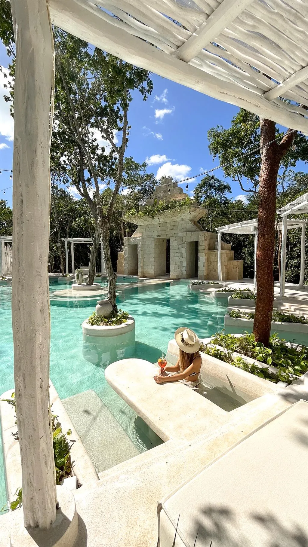 Pool, The Yellow Nest, Cancun Area