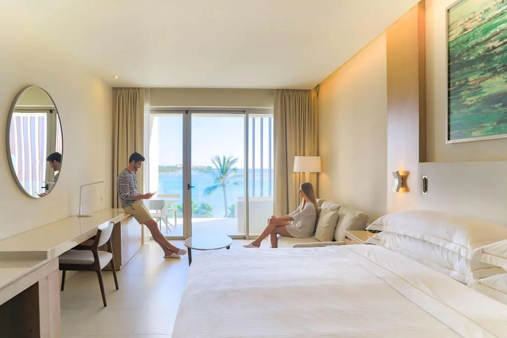 JUNIOR SUITE OCEAN FRONT Room, Barcelo Maya Riviera, Cancun Area