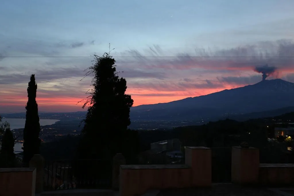 Terrace, Casa Cuseni, Taormina