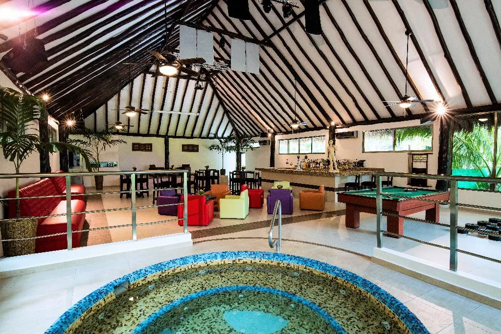Bar, Hidden Beach Resort Au Naturel Adults Only Al, Cancun Area