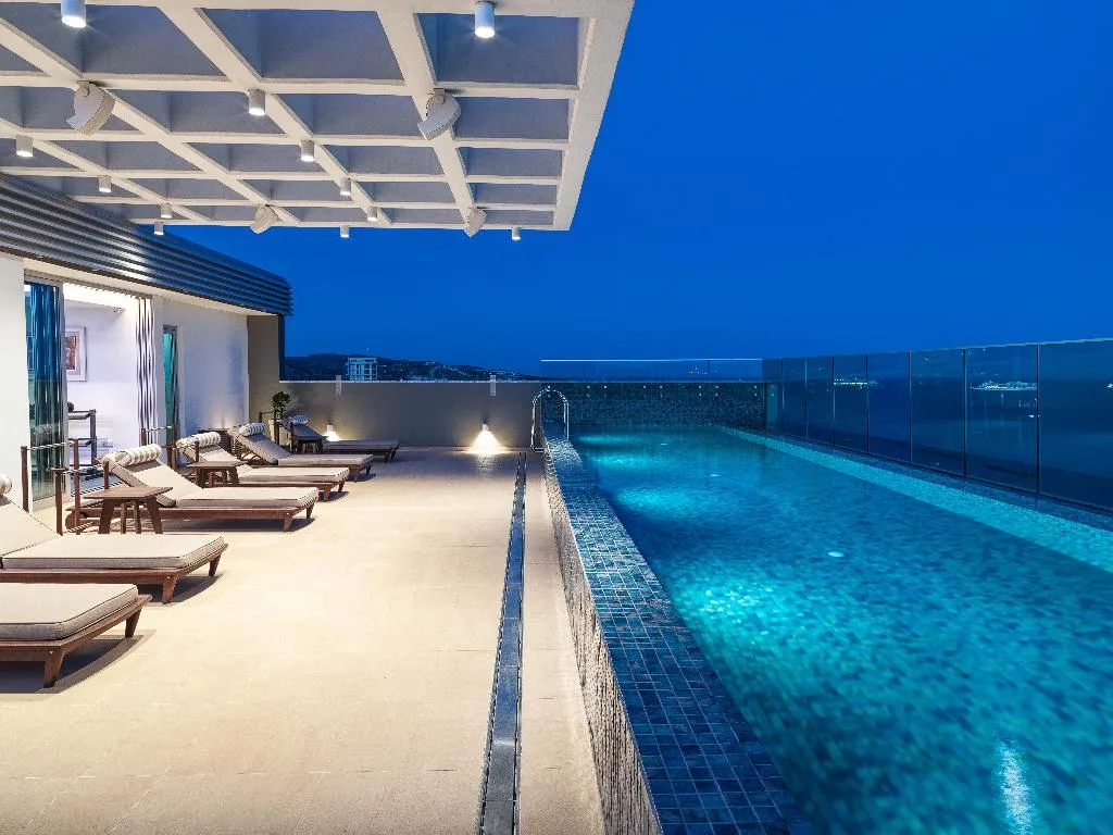 Pool, The Tower at St Raphael Resort, Cyprus