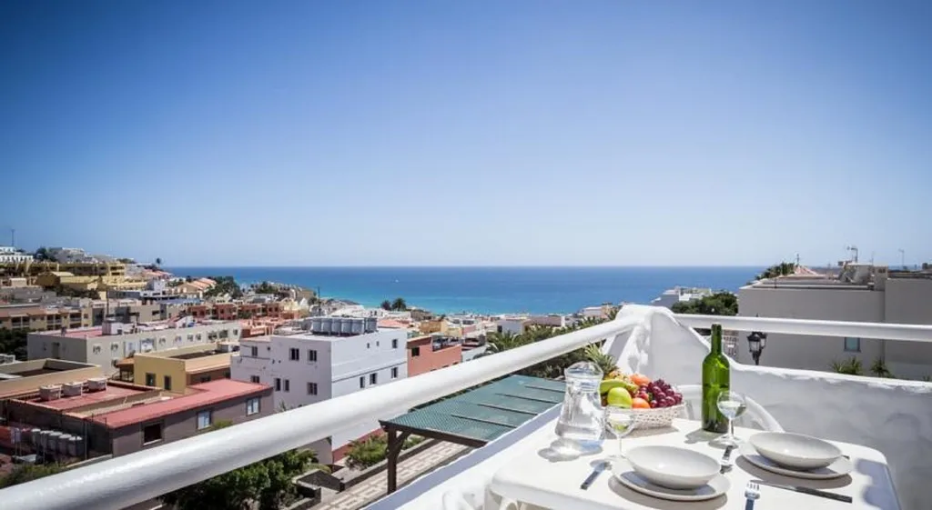Terrace, Natalis Apartamentos, Fuerteventura