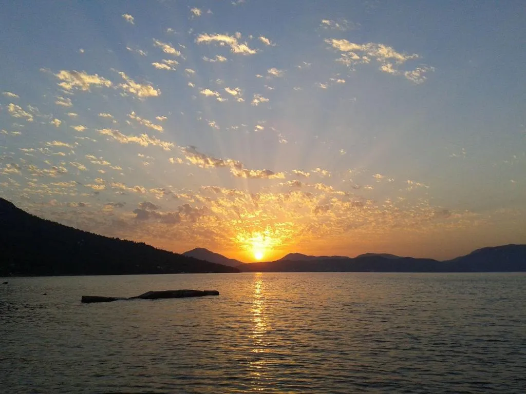 General view, Golden Sunset, Corfu