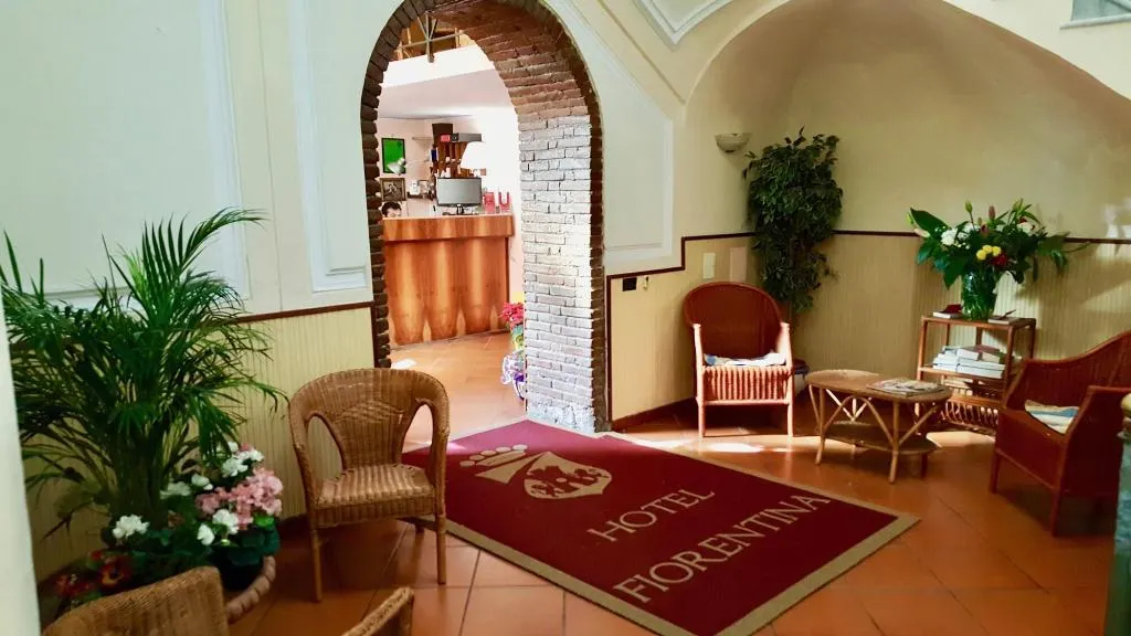 Lobby, Hotel Fiorentina, Naples