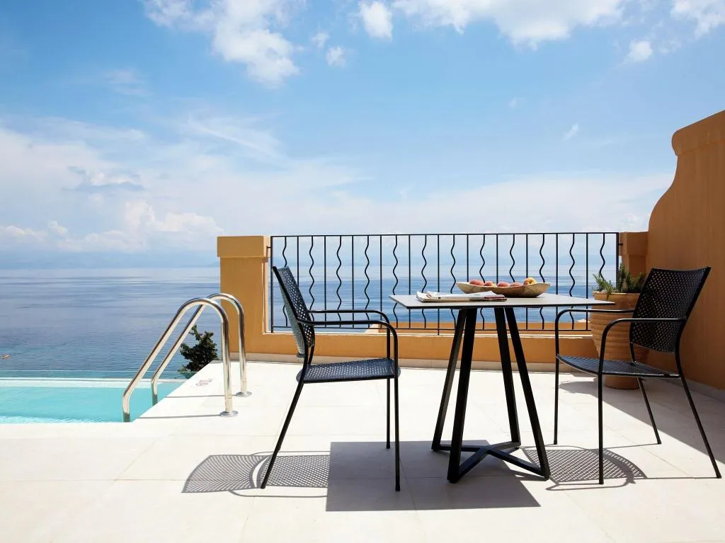 Terrace, Marbella Nido Suite Hotel & Villas, Corfu