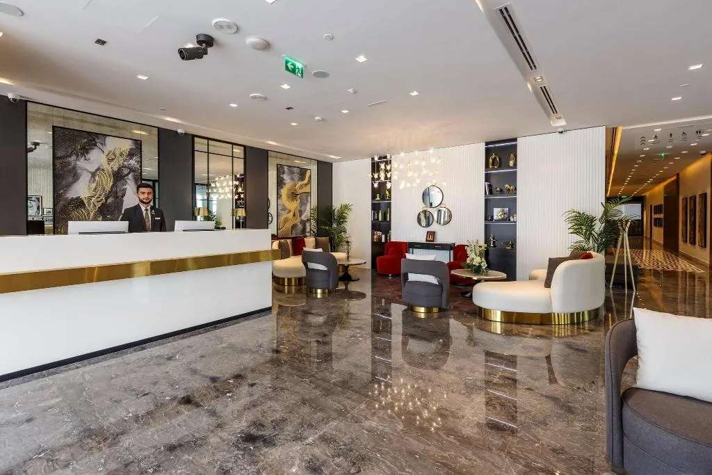 Lobby, Rose Executive Hotel - Dwtc, Dubai