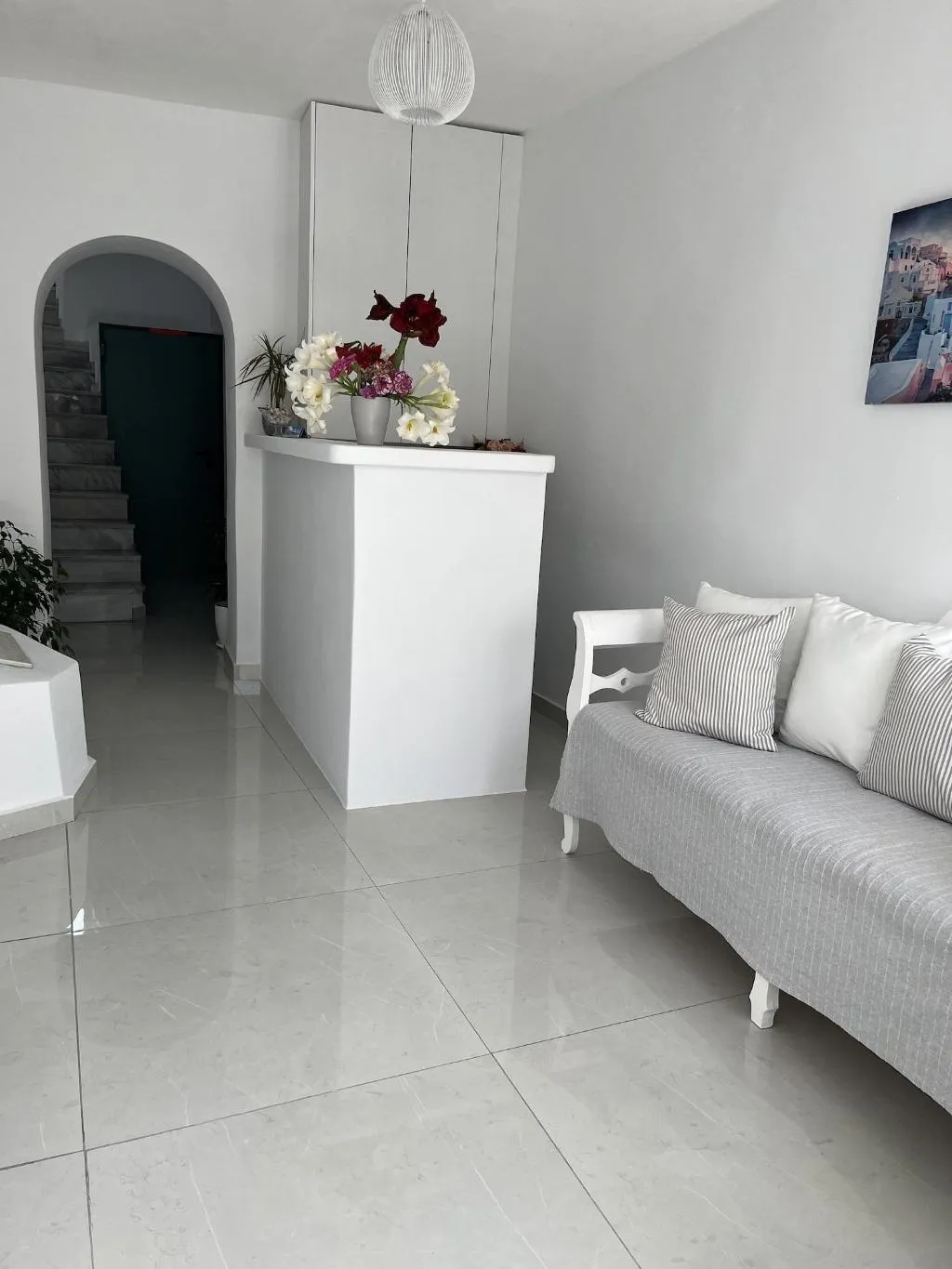 Lobby, Villa Pavlina, Santorini