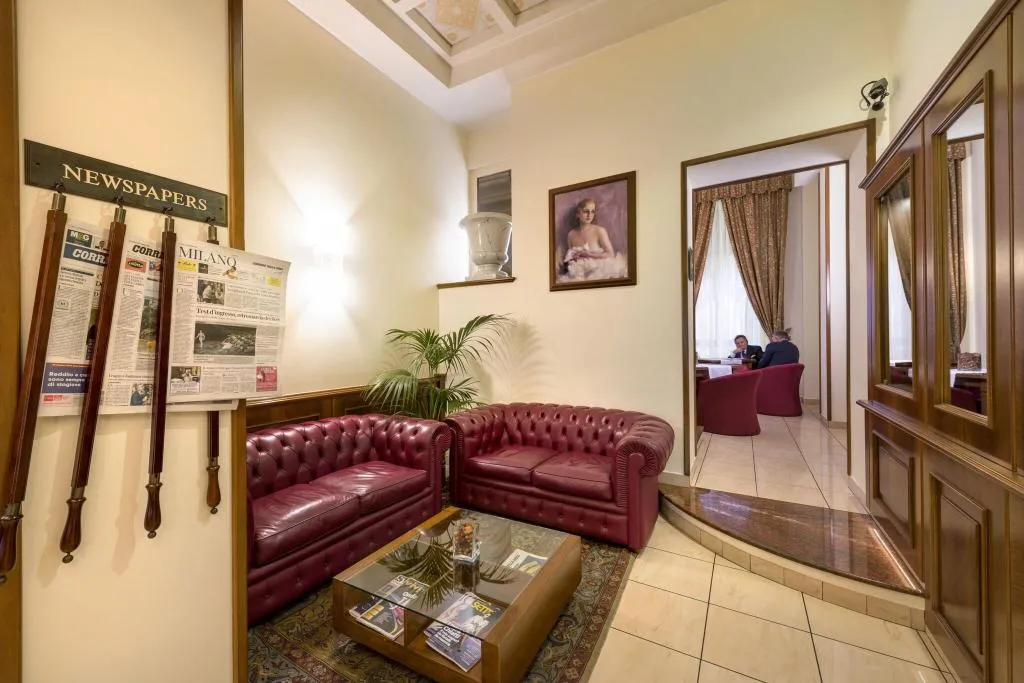 Lobby, Lancaster Hotel, Milan