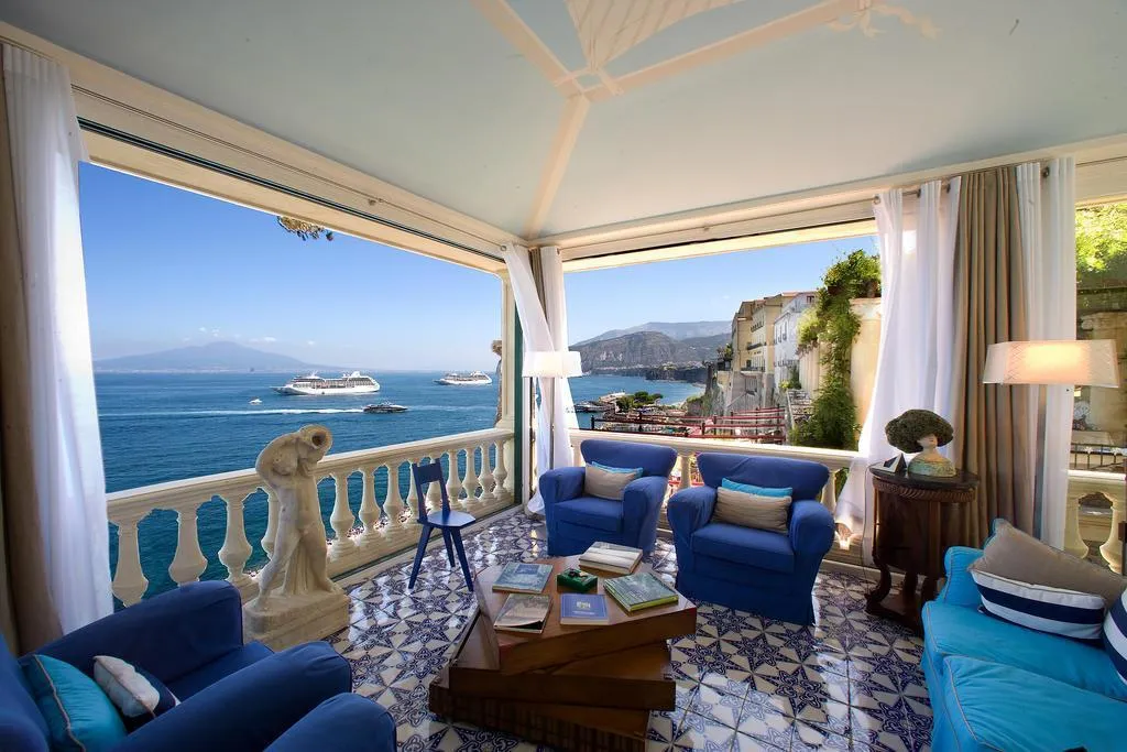 Terrace, Bellevue Syrene, Naples