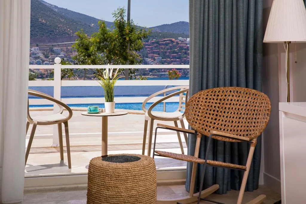 DOUBLE DELUXE SEA VIEW Room, Kalkan Saray Suites, Dalaman