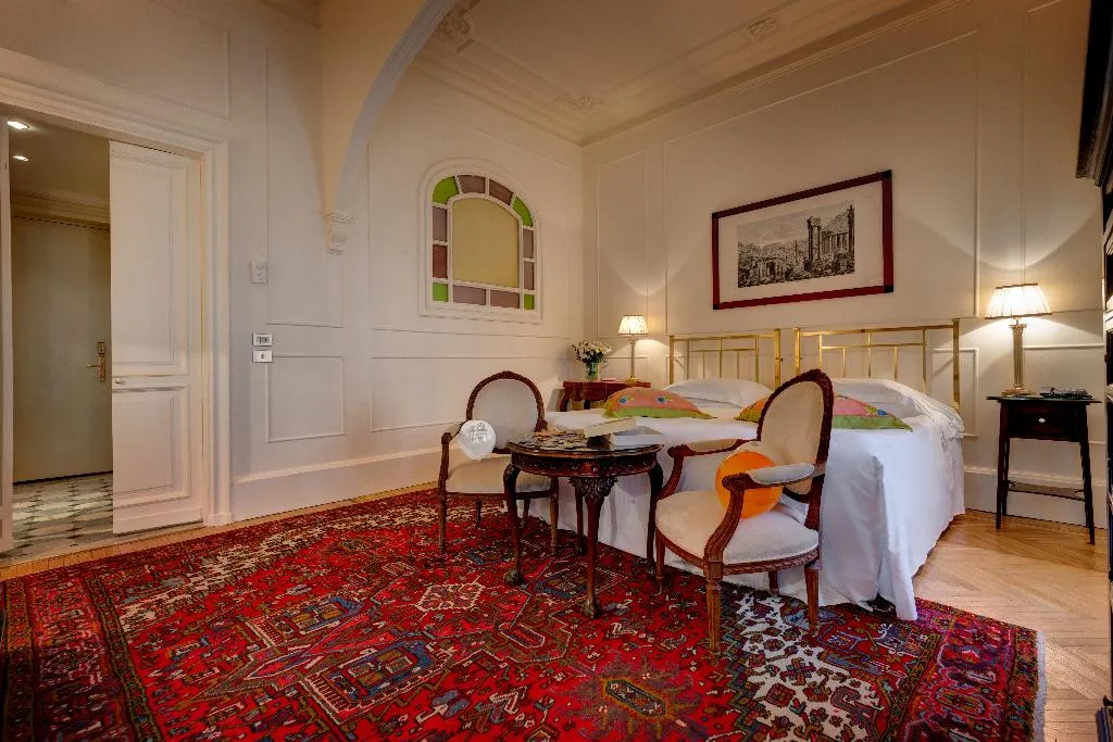 Double or Twin DELUXE Room, Grand Hotel Plaza, Rome