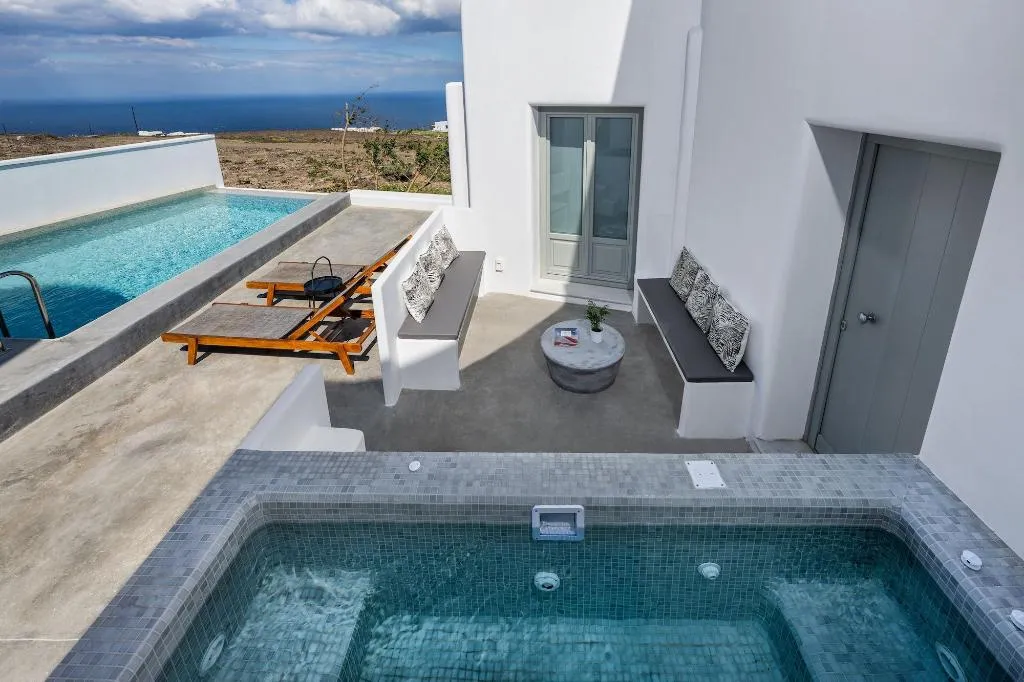 Room, Seven Suites, Santorini