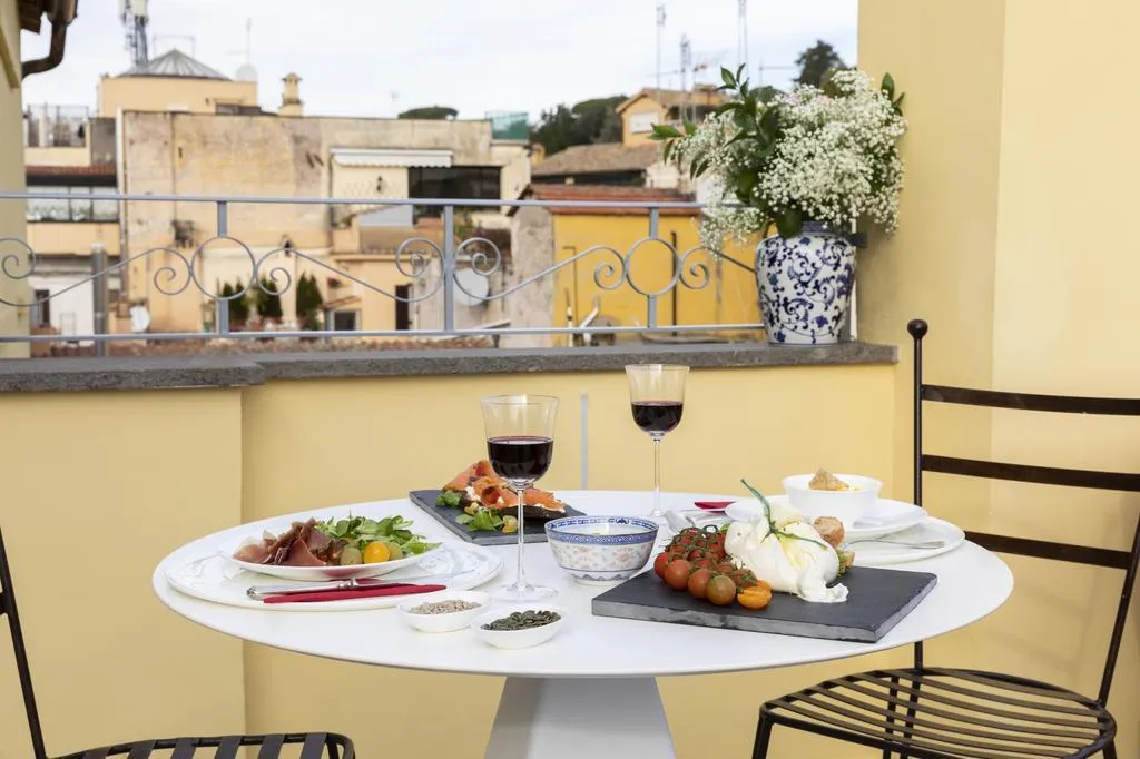 Terrace, Poesis Experience Hotel, Rome
