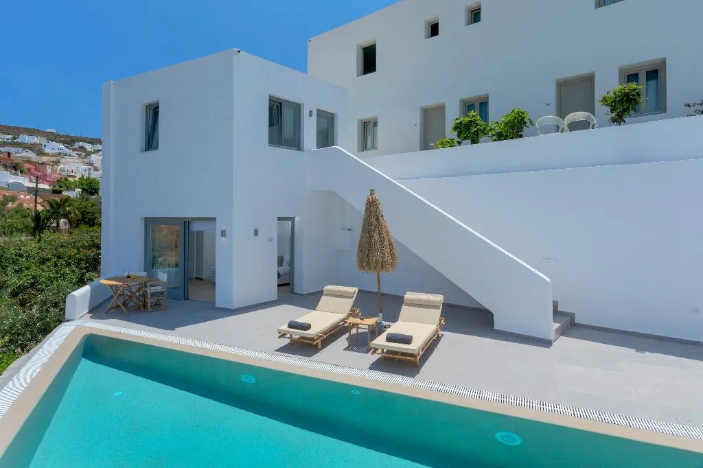 Room WITH PRIVATE POOL Room, Secret View Hotel, Santorini