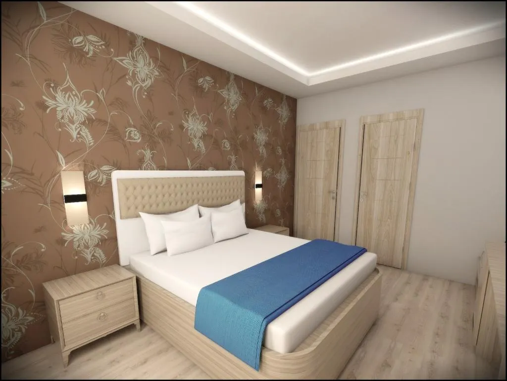 DOUBLE DELUXE TWO QUEEN BEDS Room, Ayra Family Club Hotel, Antalya