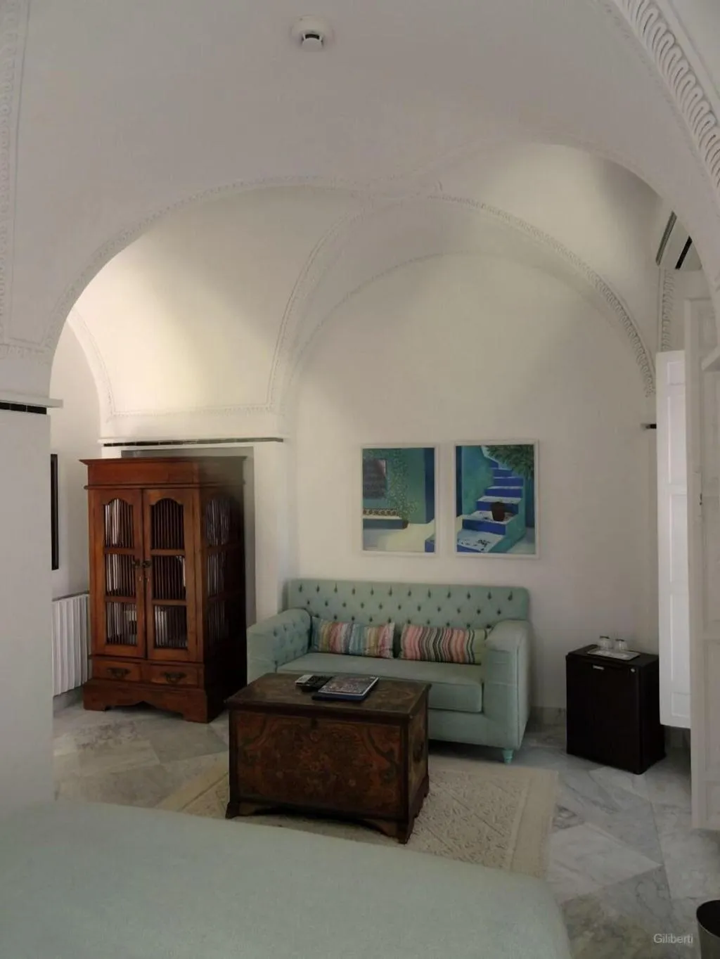 DOUBLE CLASSIC QUEEN BED Room, La Villa Bleue, Tunisia