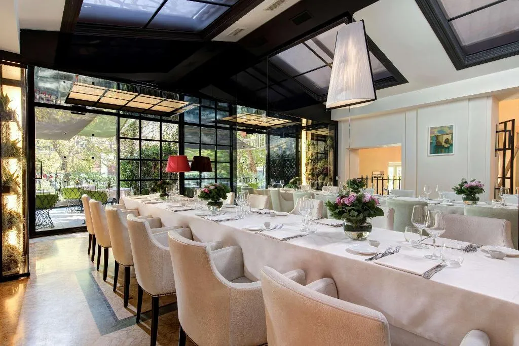 Restaurant, Grand Hotel Palace Rome, Rome