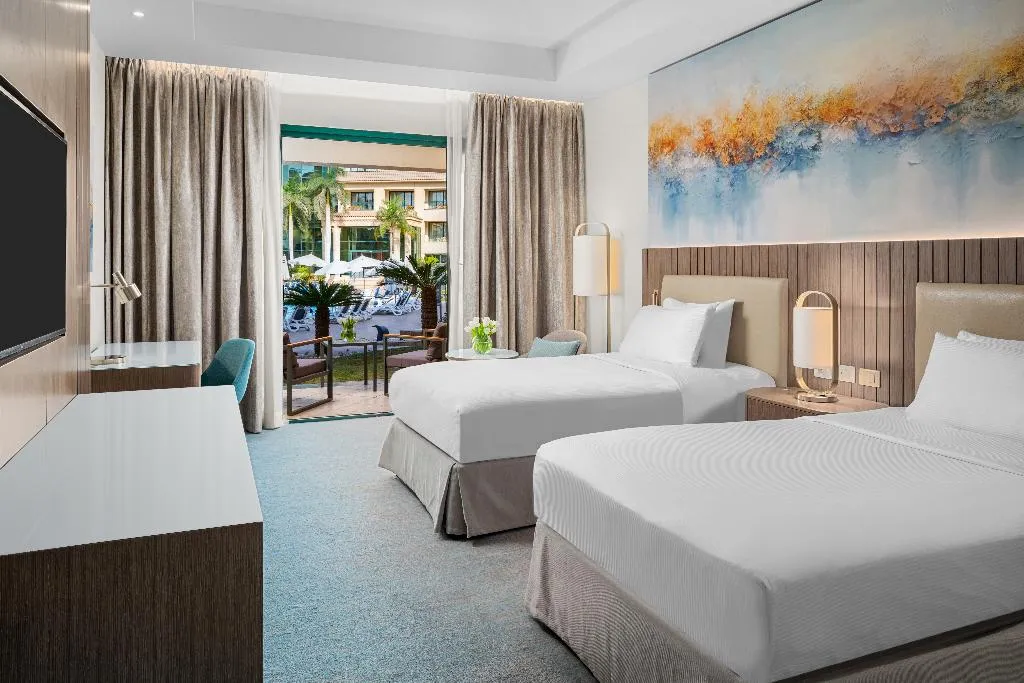 DOUBLE KING SIZE BED Room, Hilton Pyramids Golf, Cairo