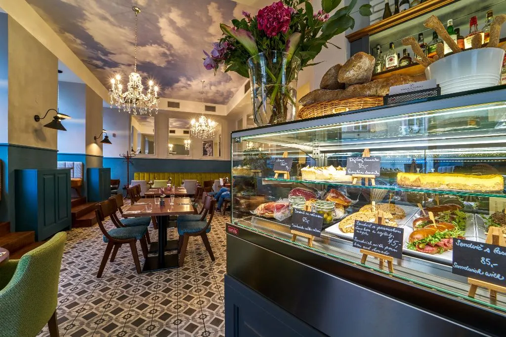 Restaurant, EA Hotel Victoria, Prague