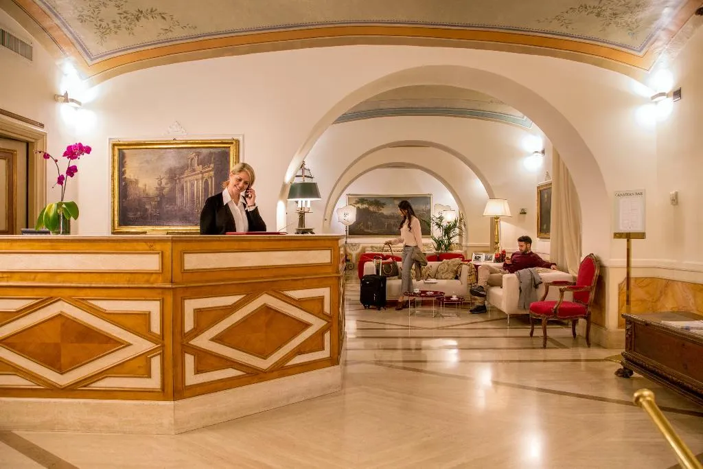 Lobby, Hotel Canada, BW Premier Collection, Rome