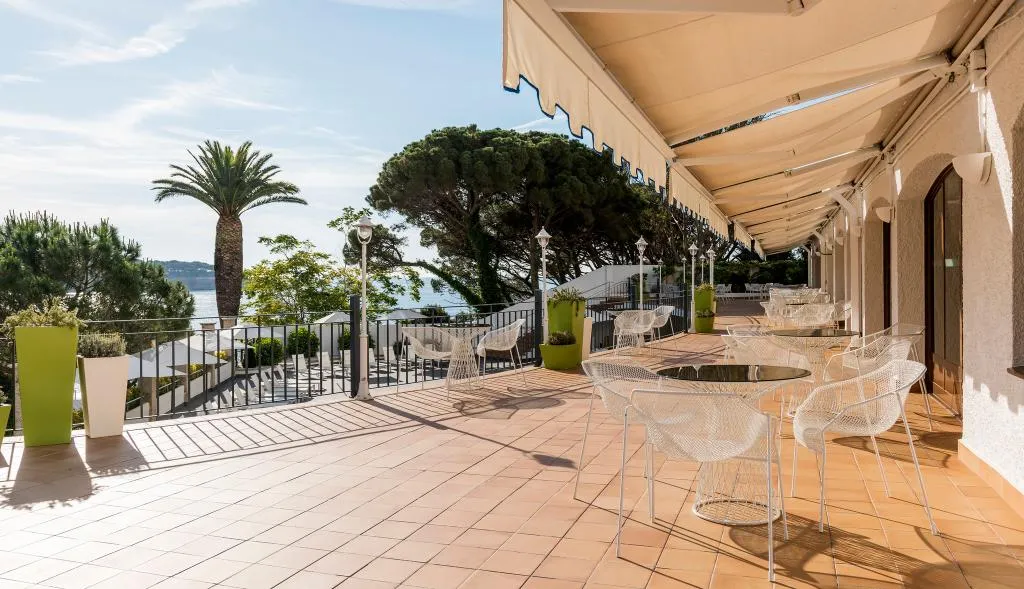 Terrace, Ilunion Caleta Park, Costa Brava