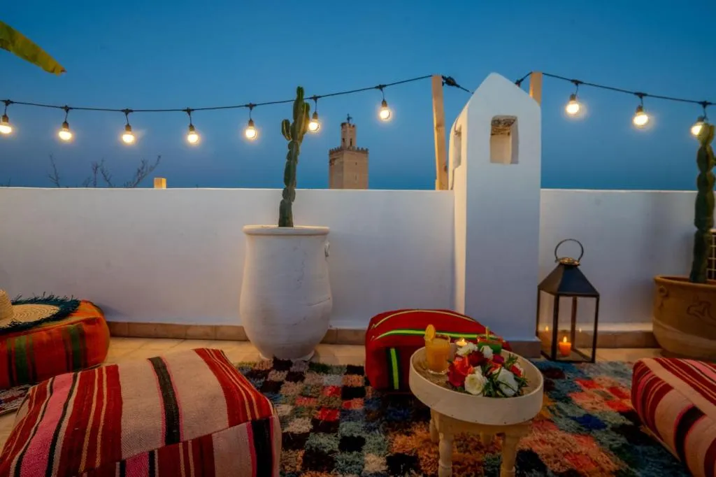 Terrace, Riad Zahrat Al Sahara, Marrakech
