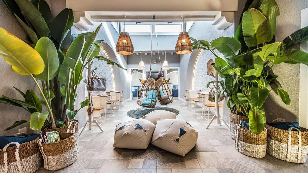 Lobby, Boutique Hotel Capo Blu, Cagliari