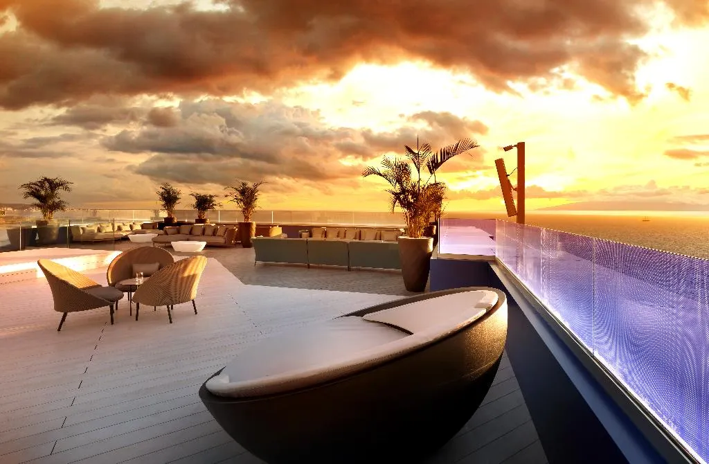 Terrace, Hard Rock hotel Tenerife, Tenerife