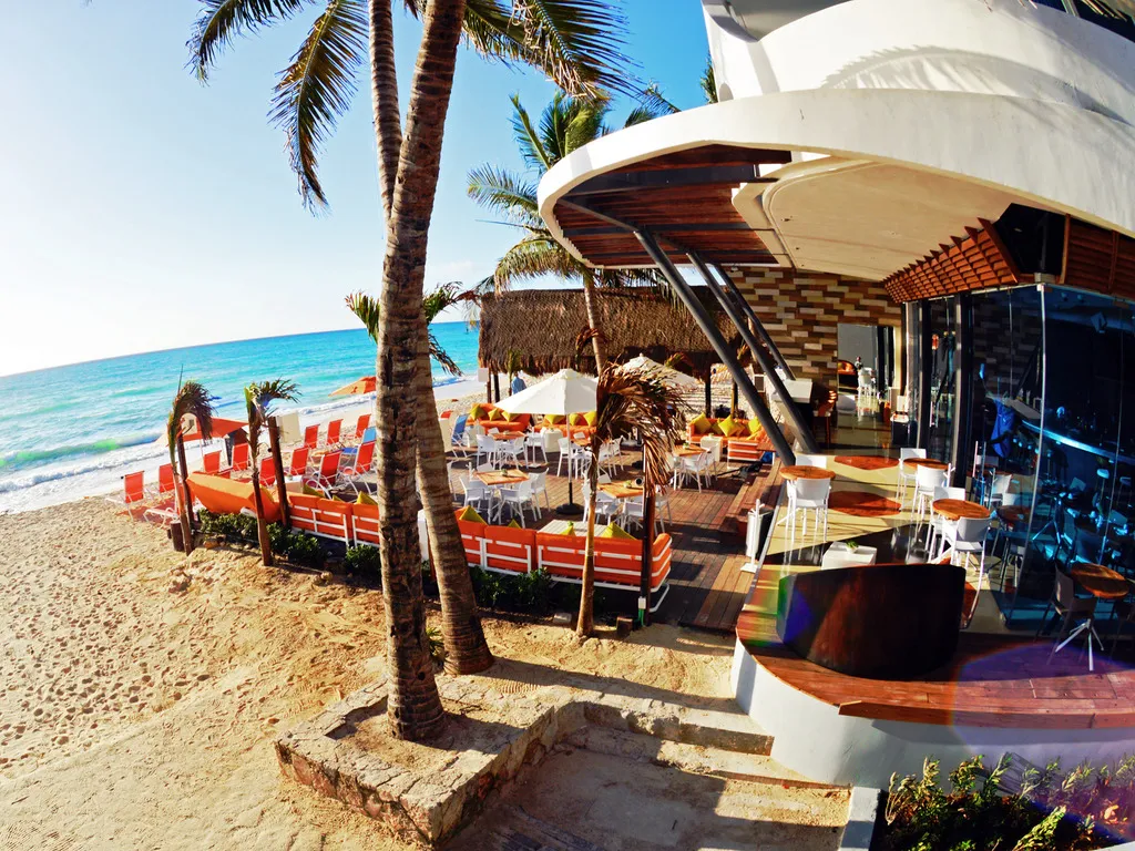 Beach, The Carmen Hotel - Ocean Front, Playa Del Carmen