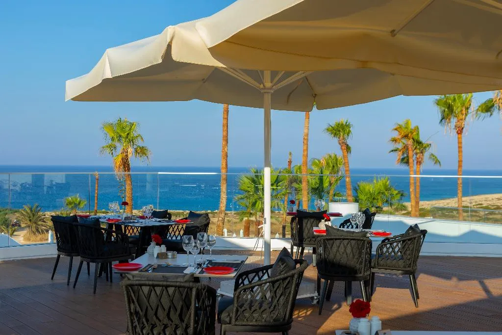 Terrace, Leonardo Crystal Cove Hotel and Spa by the Sea, Cyprus