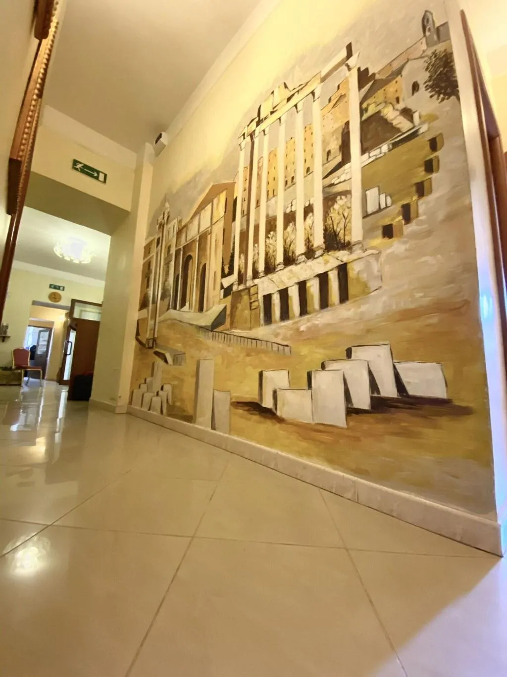 Lobby, Hotel Resi, Rome