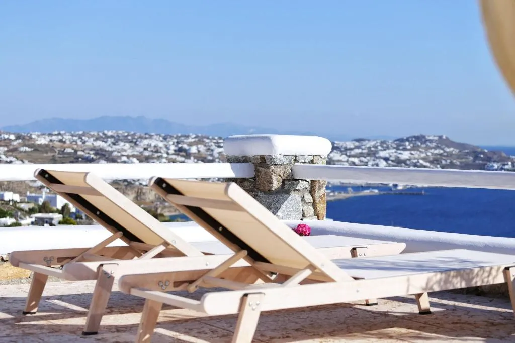 Terrace, La Maison Blanche, Mykonos