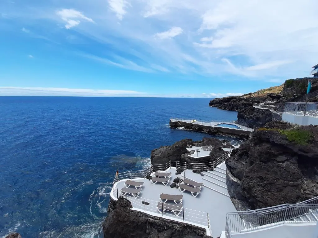 Beach, Hotel Roca Mar, Madeira