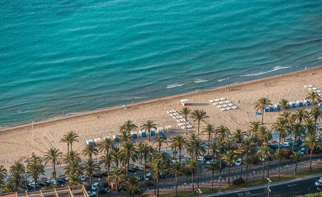 Beach, Hotel Alicante Golf, Costa Blanca
