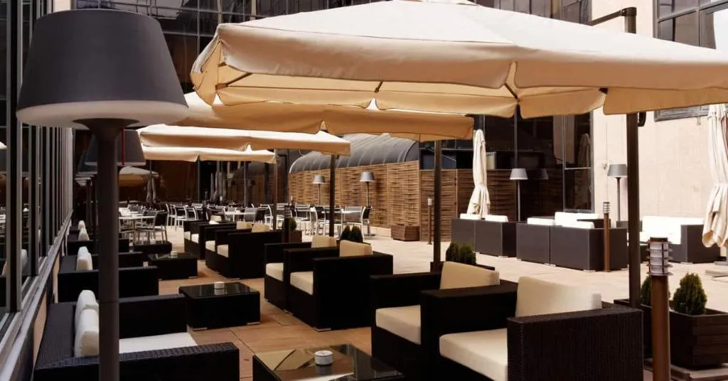 Restaurant, Melia Avenida America, Madrid