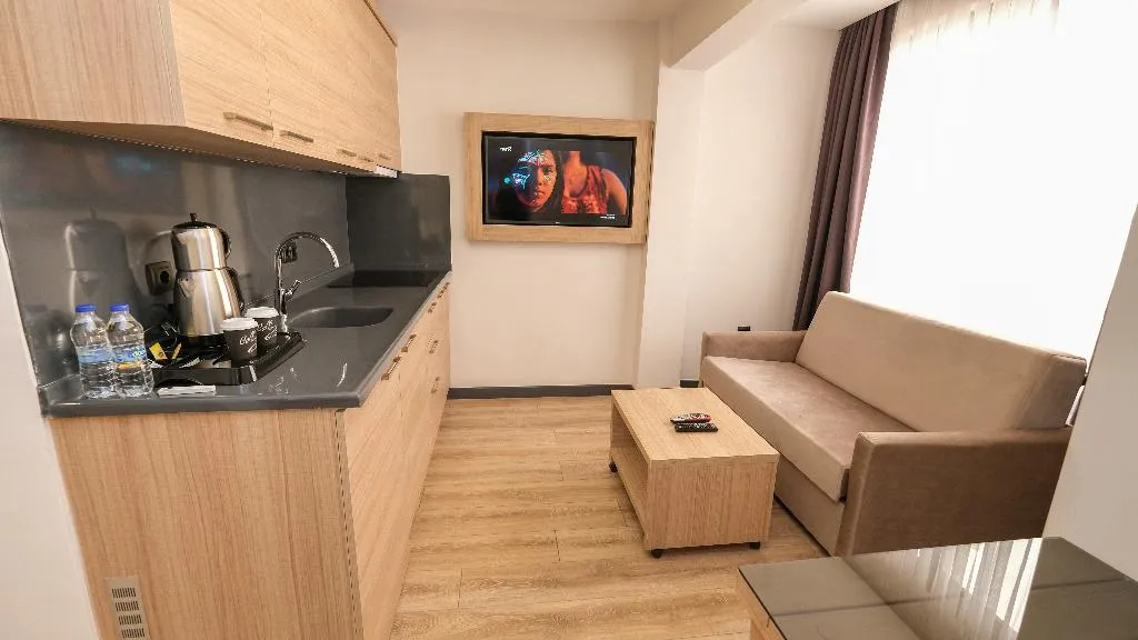 Double or Twin SUPERIOR ONE BEDROOM Room, Alesta Seaside Residence, Dalaman