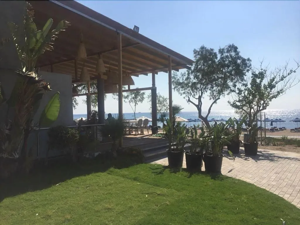 Terrace, Galazio Beach, Rhodes