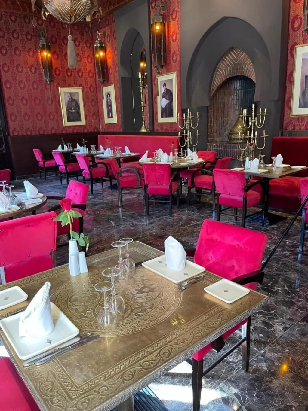 Restaurant, Les Jardins de la Koutoubia, Marrakech