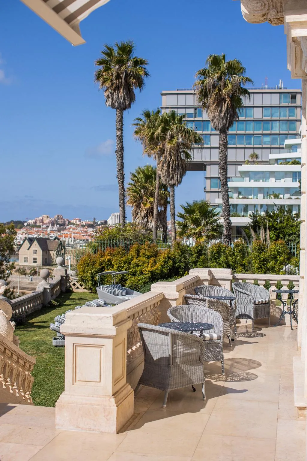 Terrace, Estoril Vintage Hotel, Lisbon