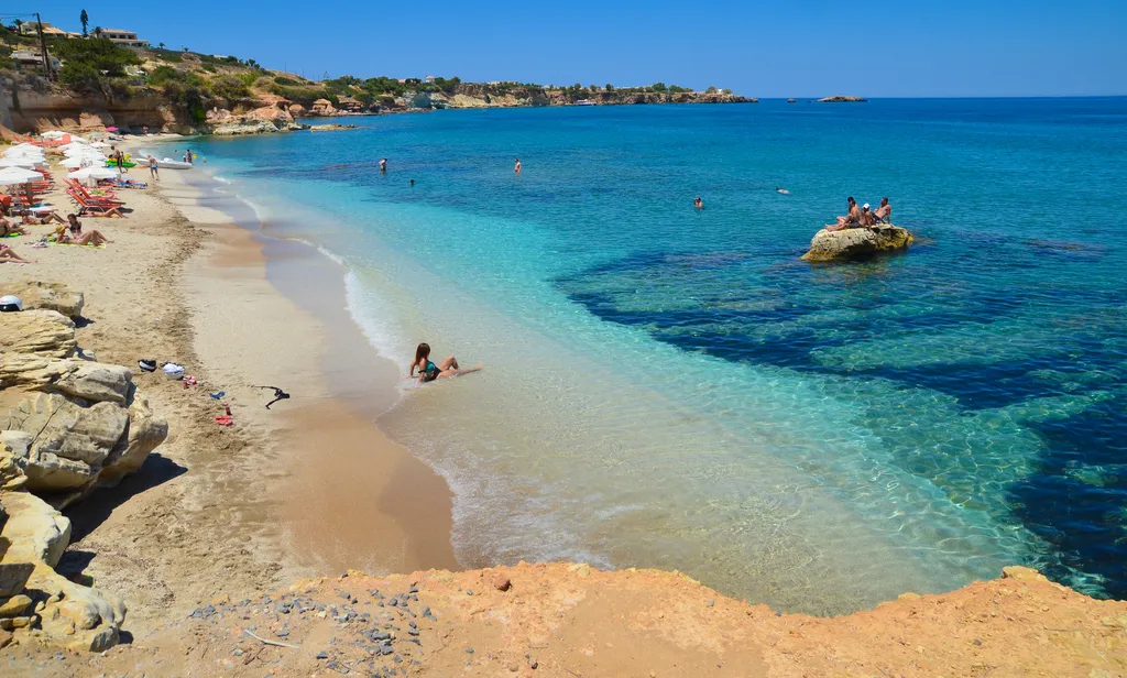 Beach, Sergios Hotel, Crete
