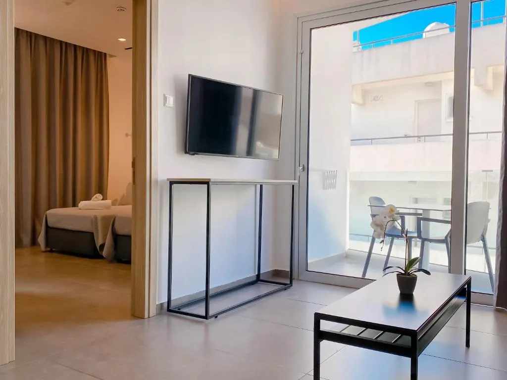 STUDIO TWO BEDS Room, Caramela Luxury Apartments, Cyprus