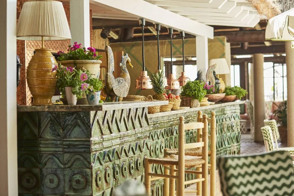 Restaurant, Marbella Club Hotel, Costa Del Sol