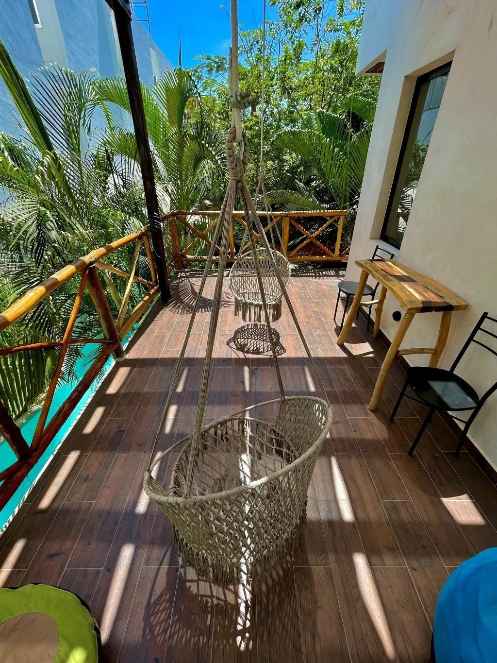 Terrace, Pacha Tulum Boutique Hotel, Cancun Area