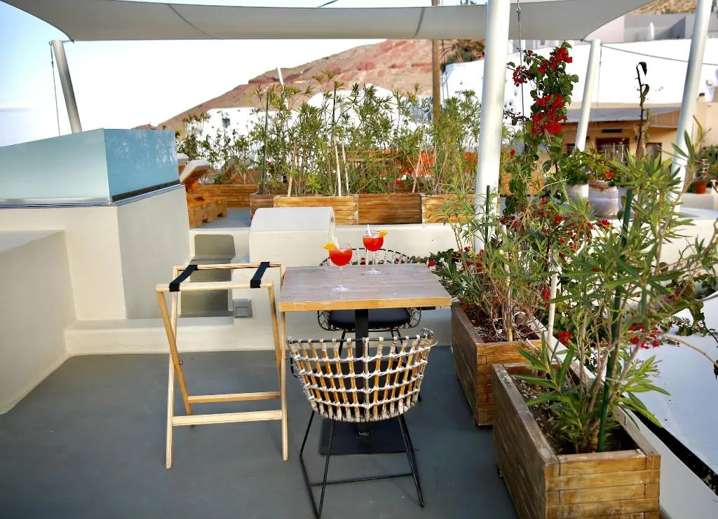 Terrace, Edem Luxury Hotel, Santorini
