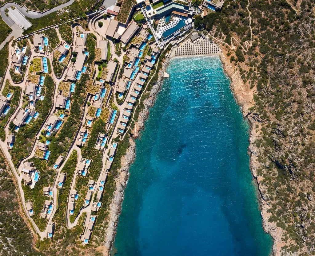 General view, Daios Cove, Crete