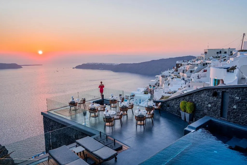 Restaurant, Kivotos Santorini, Santorini