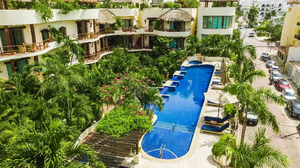General view, Porto Playa Condo Hotel, Playa Del Carmen