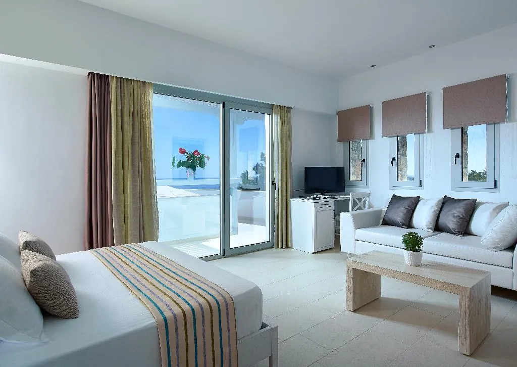 Double or Twin SUPERIOR SEA VIEW Room, Aroma Creta Hotel Bed And Breakfast, Crete