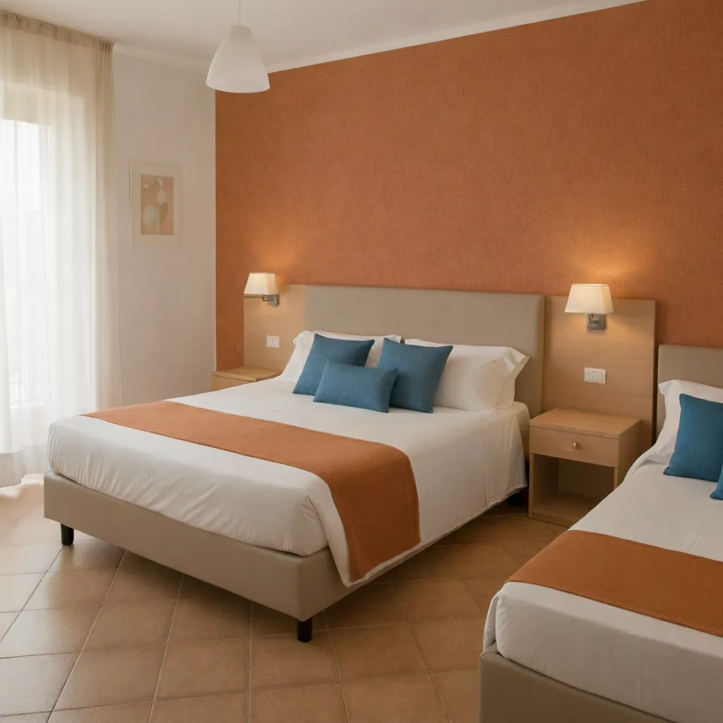 Room, Delfino Beach Hotel CDS Hotels, Palermo
