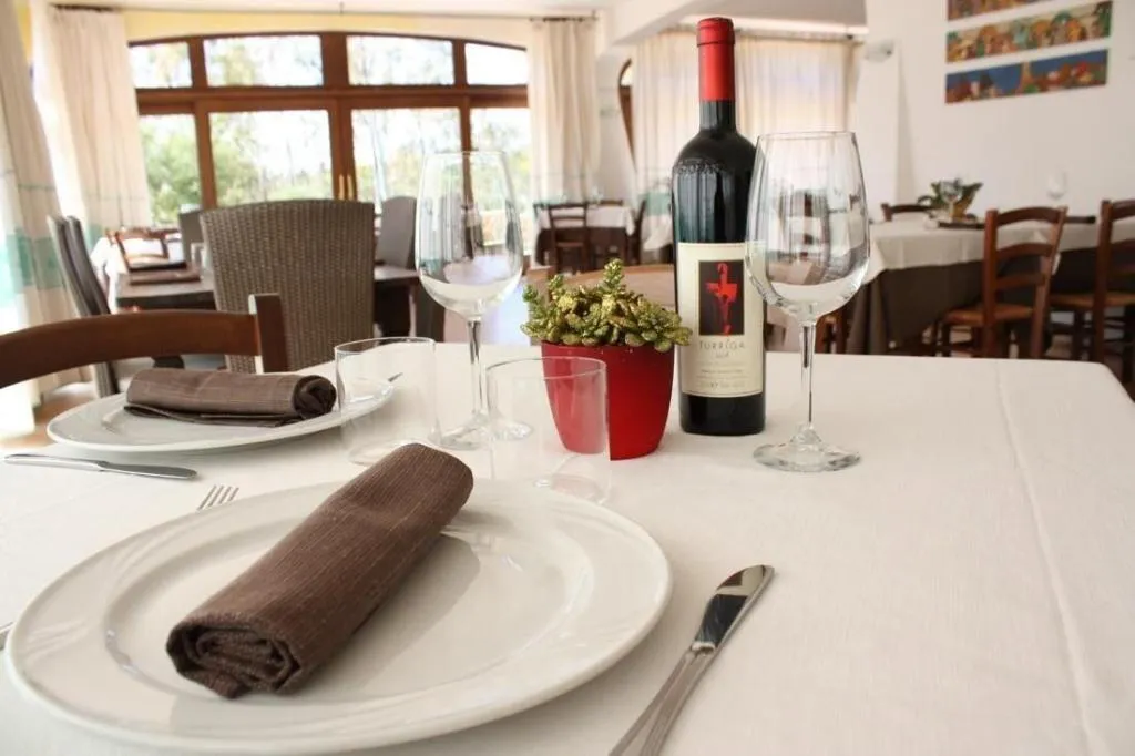 Restaurant, Hotel Biderrosa, Olbia